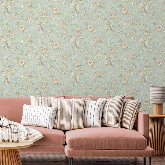 Surface Style Bamboo Garden Peel & Stick Wallpaper